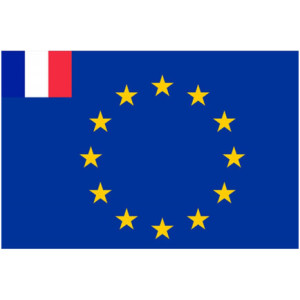 Frankreich EU-Flagge
