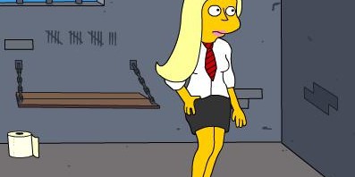 Paris Hilton bei den Simpsons